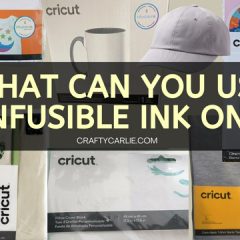 What can you use Infusible Ink on?
